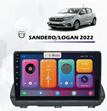 Poste Radio Android sur mesure pour Dacia Logan / Sandero (2021+)